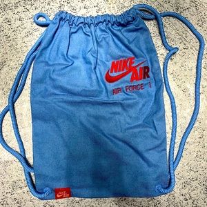 Nike Air Force one string backpack